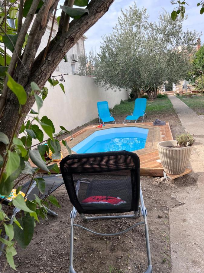 Charmante Maison Climatisee Avec Piscine Au Calme A Carcassonne Buitenkant foto